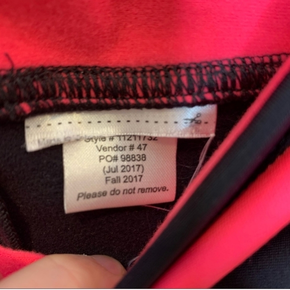 Pearl iZUMi Pursuit Thermal Tights Black Pink - Picture 7 of 8